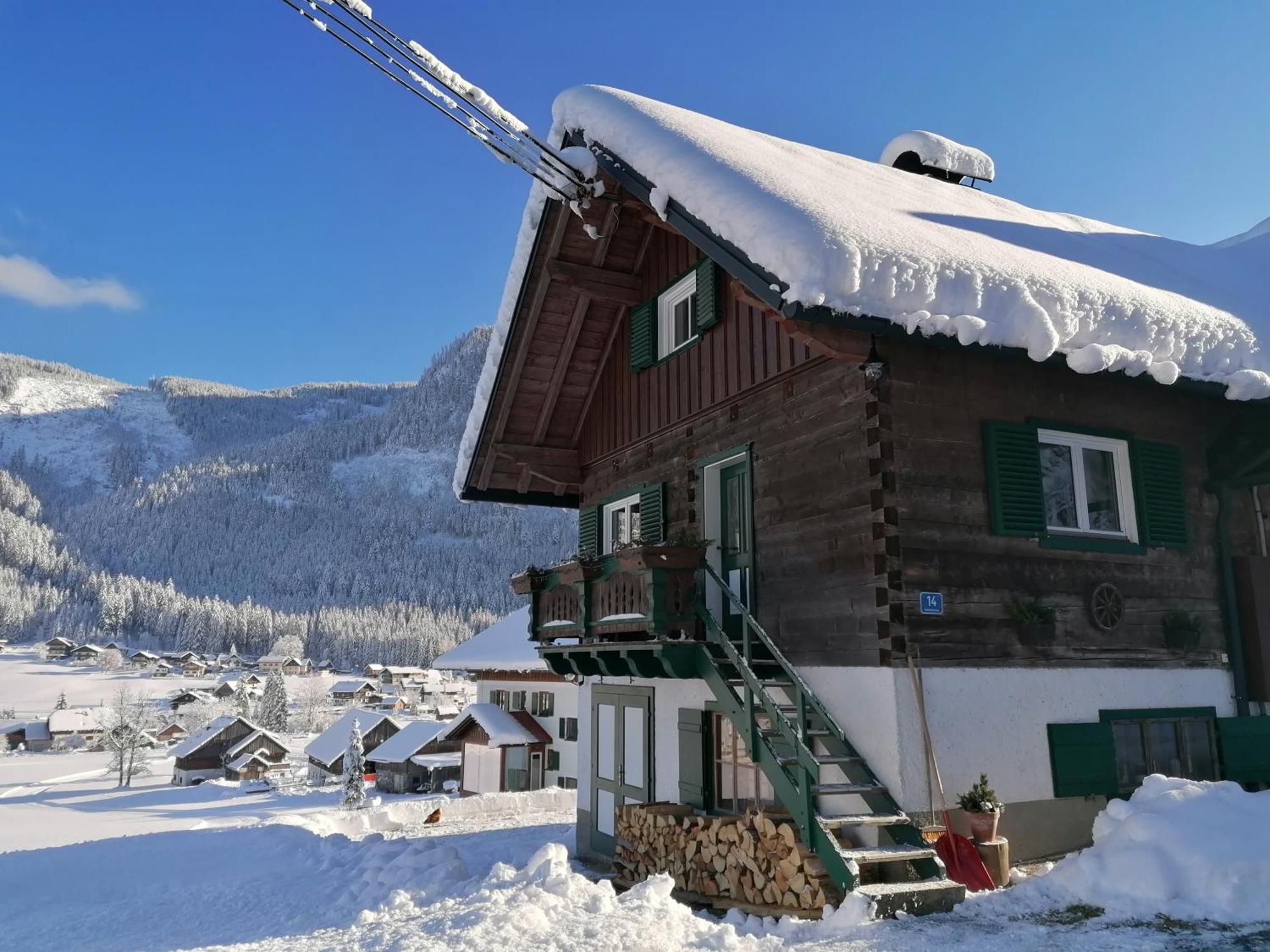 Ferienhaus Asterbach Gosau Exteriör bild